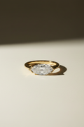 Exact Ring — Cream Editorial Background